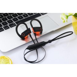 Power Wireless Sports Bluetooth Stereo Headset HB5 (Red)